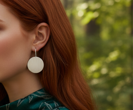 Silver Bell-A Earrings