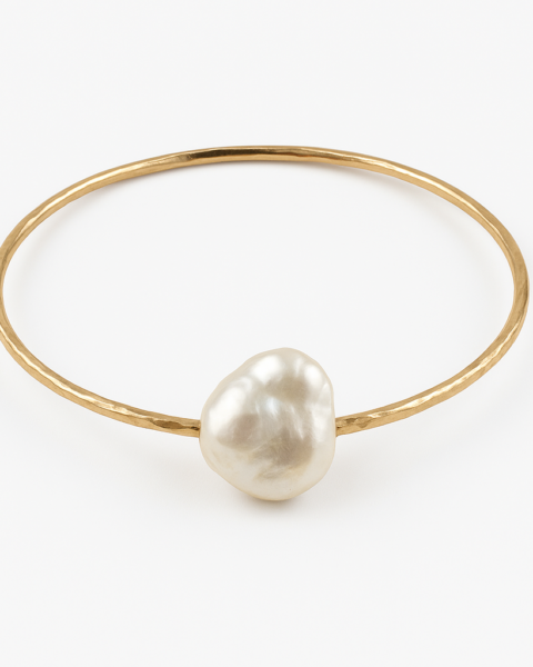 Baroque Pearl Bangle